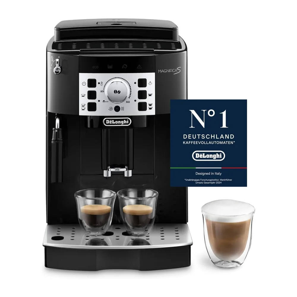 De'Longhi Magnifica S - Kaffeevollautomat 2 Getränke Schwarz