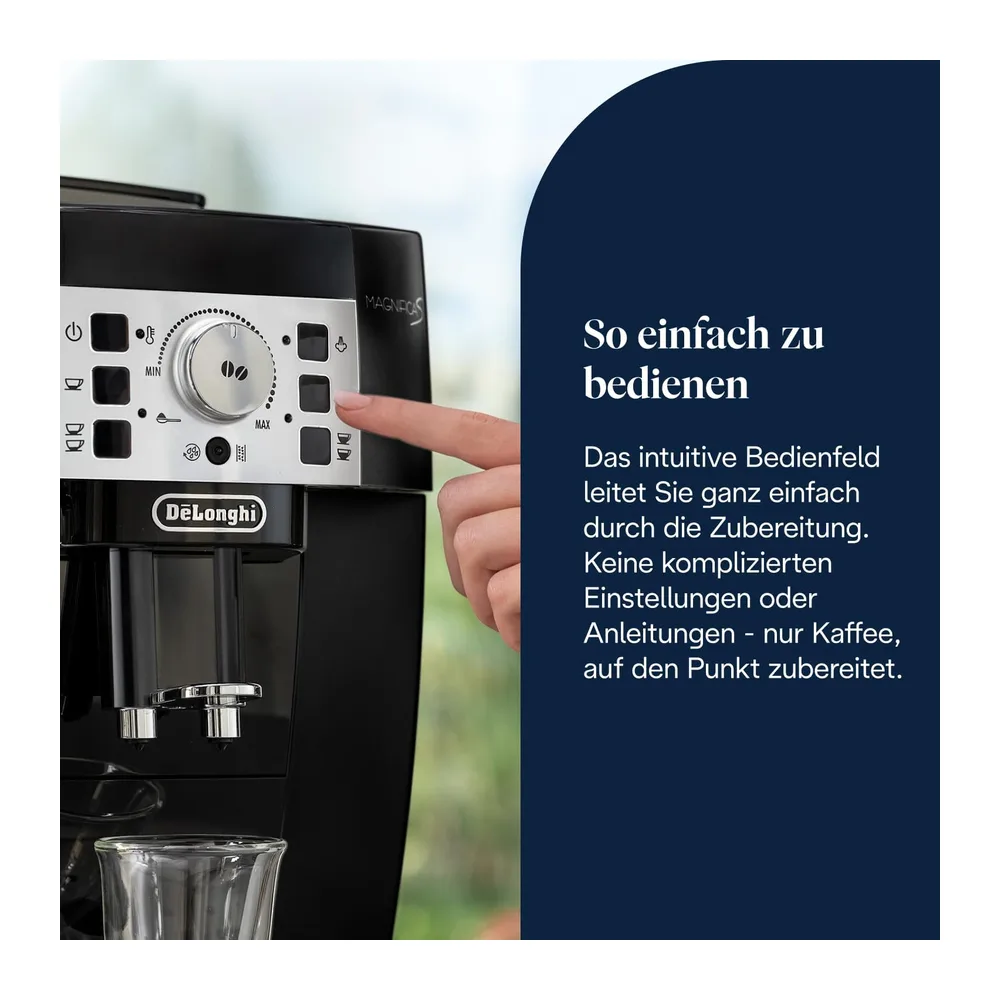 De'Longhi Magnifica S - Kaffeevollautomat 2 Getränke Schwarz — 5