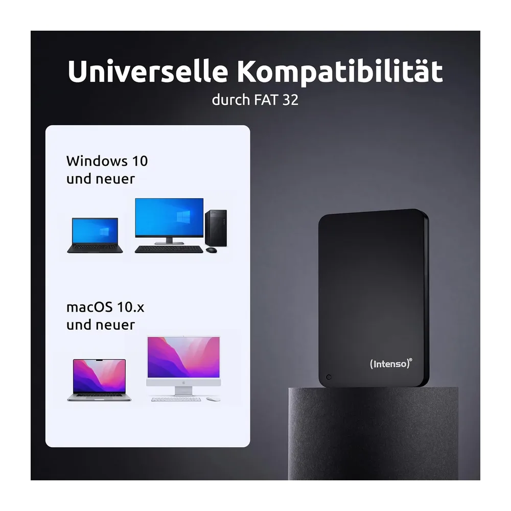 Intenso Memory Case Portable Hard Drive 2TB — 4