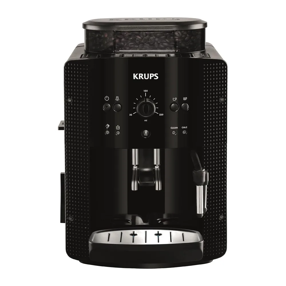KRUPS Arabica Picto Kaffeevollautomat, kompaktes Design, einfache Bedienung, intuitiv einstellbarer