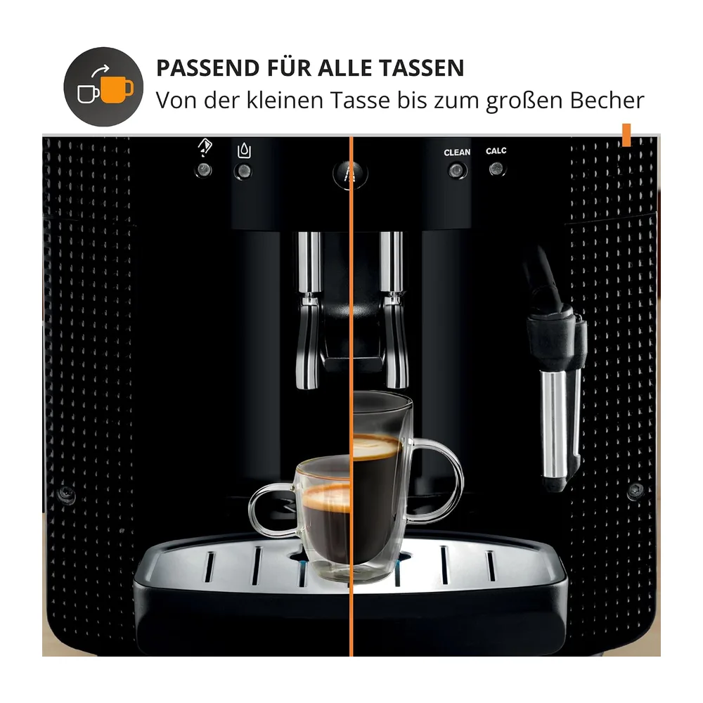 KRUPS Arabica Picto Kaffeevollautomat, kompaktes Design, einfache Bedienung, intuitiv einstellbarer — 6