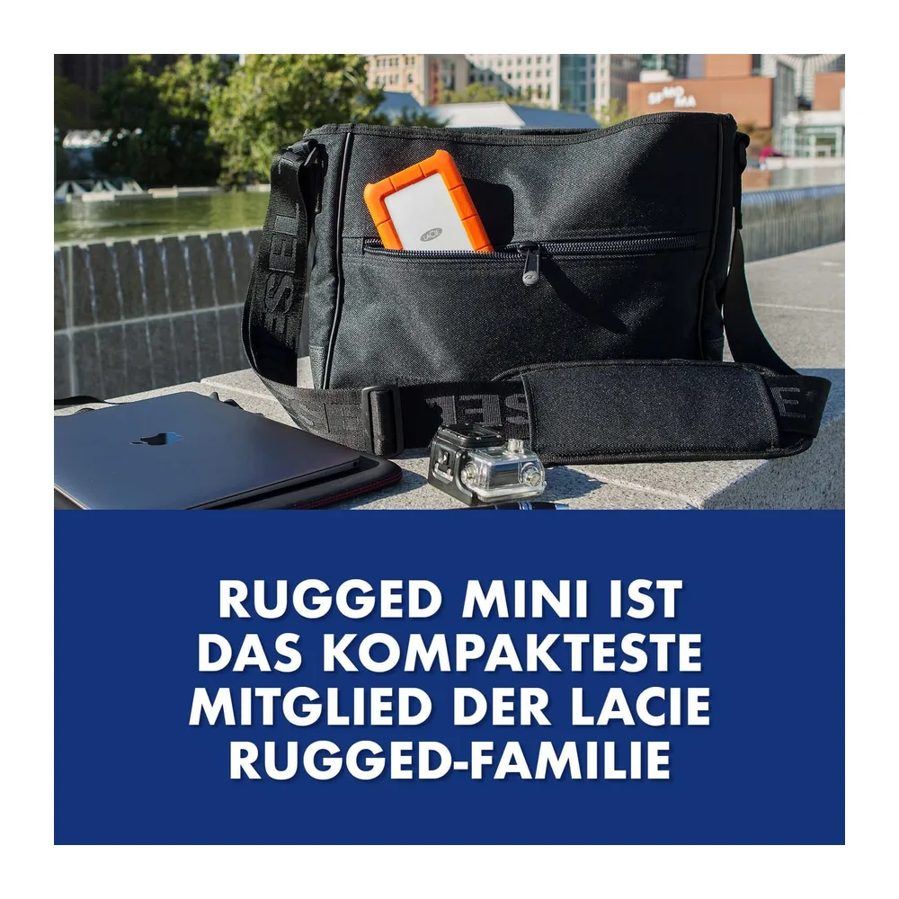 LaCie 2TB Rugged Mini Externe Tragbare Festplatte — 5