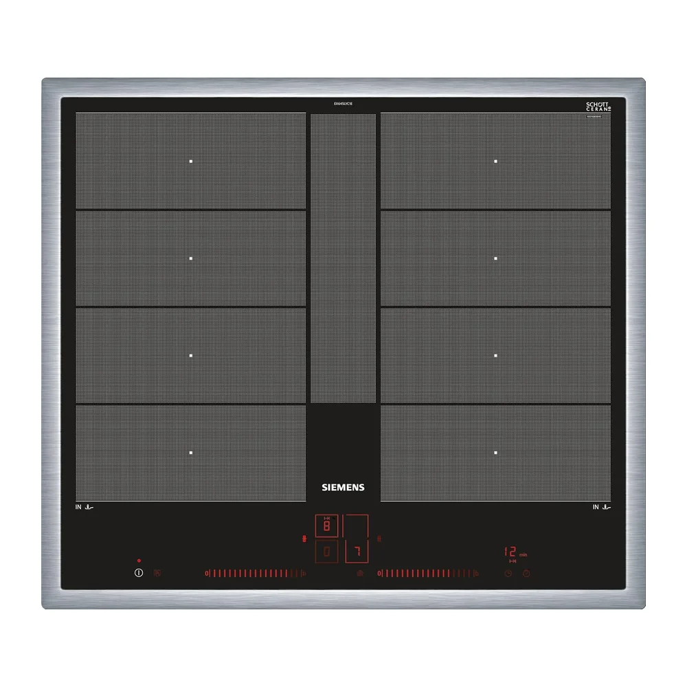 Siemens iQ700 Induktionskochfeld 60 cm Mit Rahmen aufliegend EX645LYC1E — 2