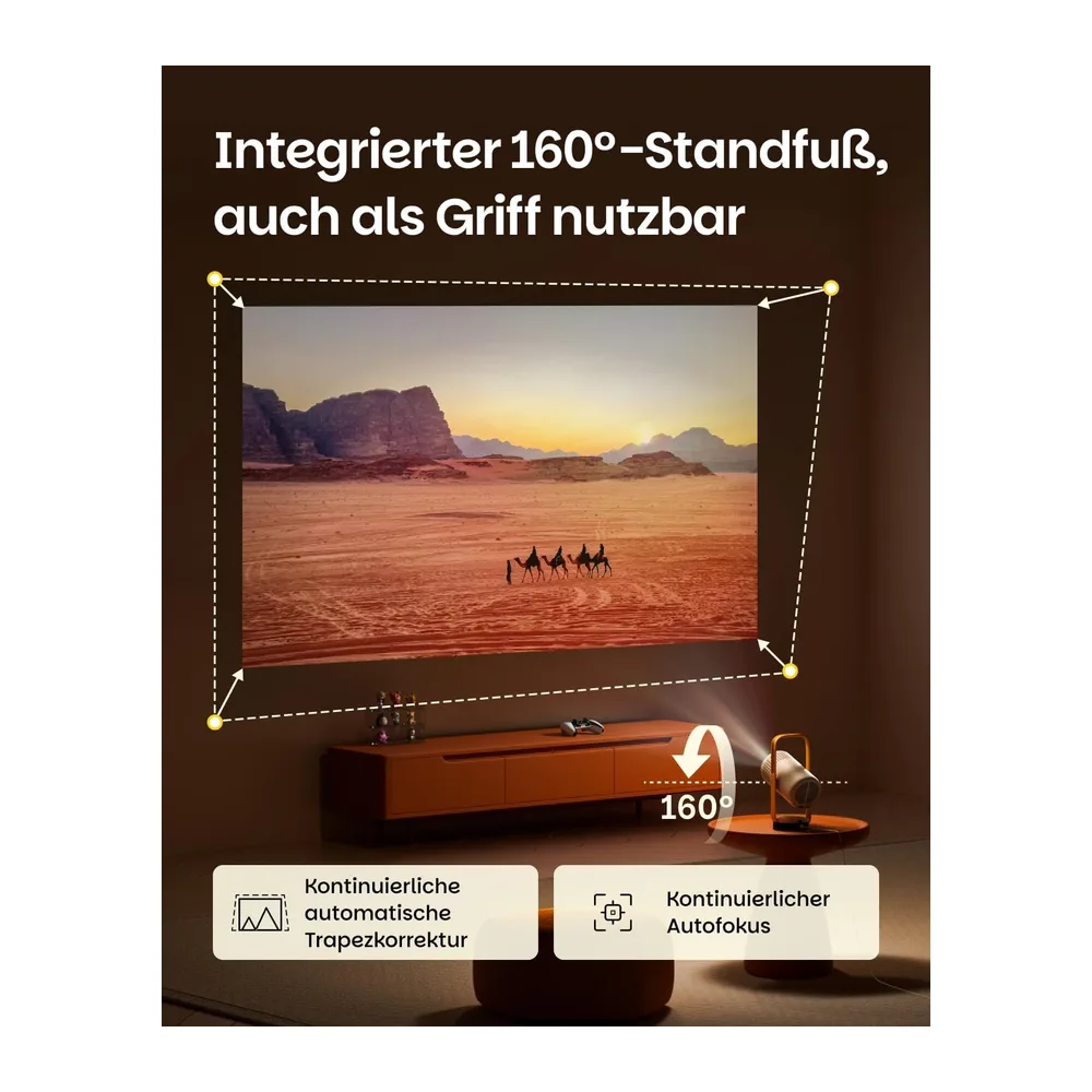 XGIMI Vibe One mit Akku 1080p Mini Beamer — 6