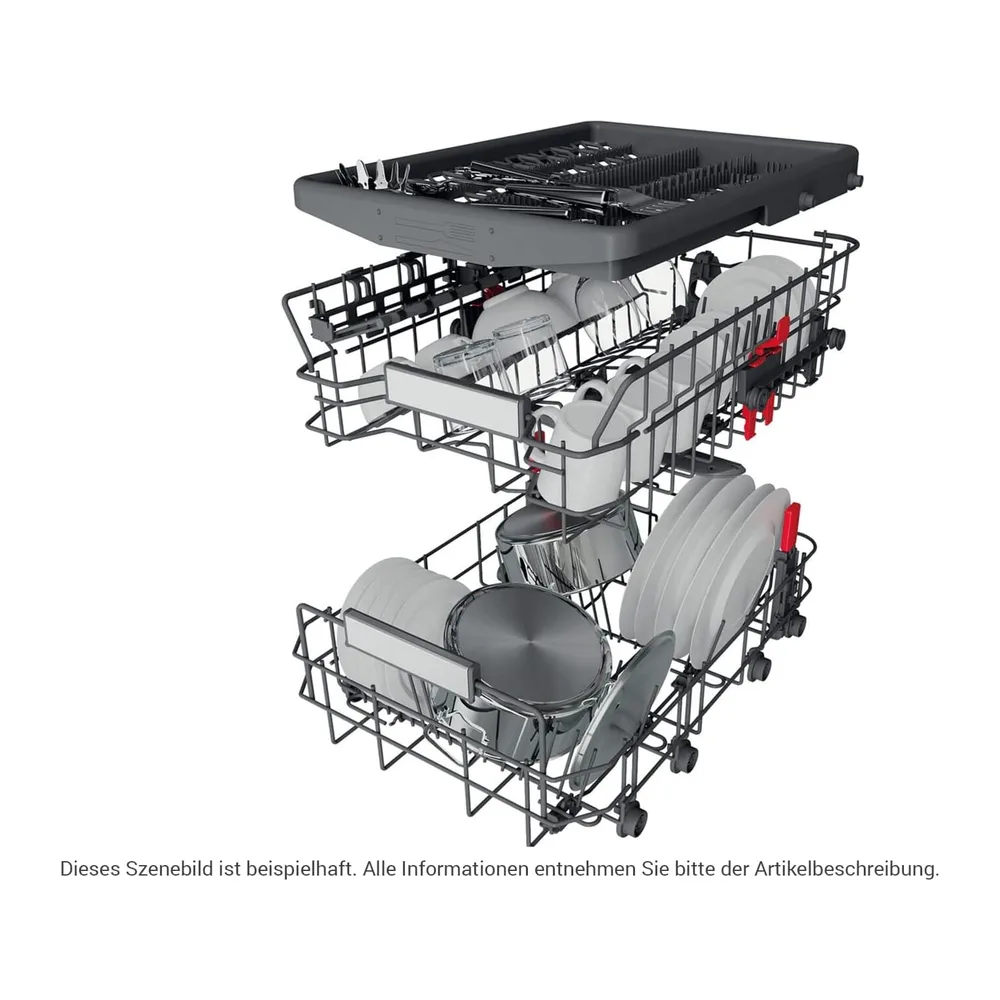 Bauknecht BSUO 3O23 PF X Unterbau-Geschirrspüler/ 45 cm — 6