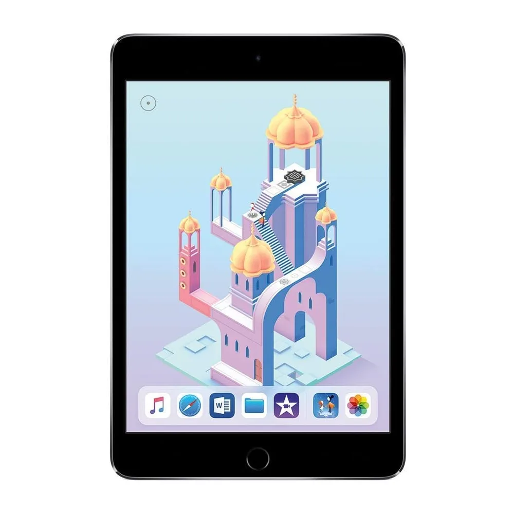 Apple iPad mini (4th Generation, 7.9-Zoll, 2015), 128GB, Wi-Fi, Silber (Generalüberholt) — 2