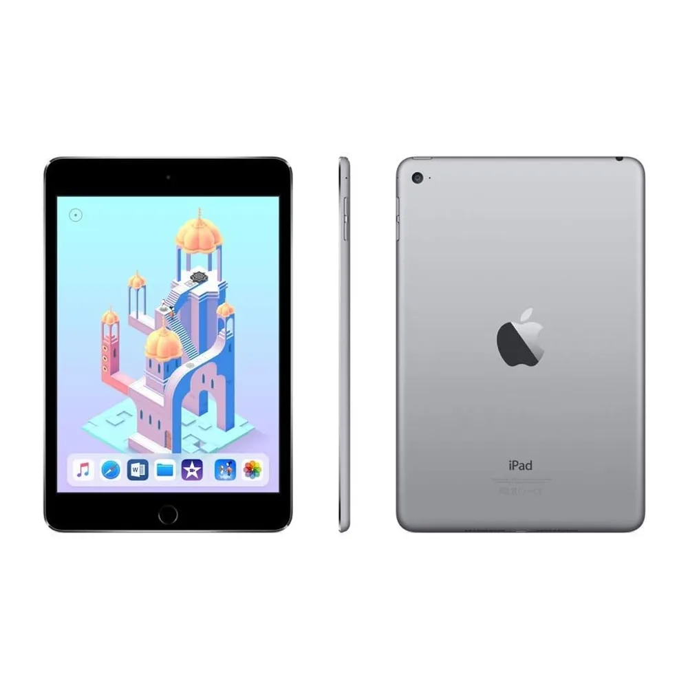 Apple iPad mini (4th Generation, 7.9-Zoll, 2015), 128GB, Wi-Fi, Silber (Generalüberholt) — 5