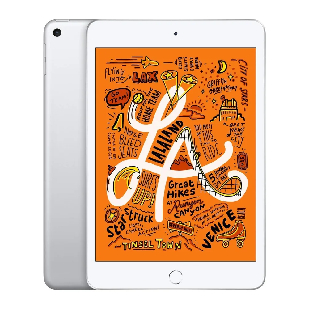 Apple iPad mini (5. Generation, 7.9-Zoll, 2019), 256GB, Wi-Fi, Silber (Generalüberholt)