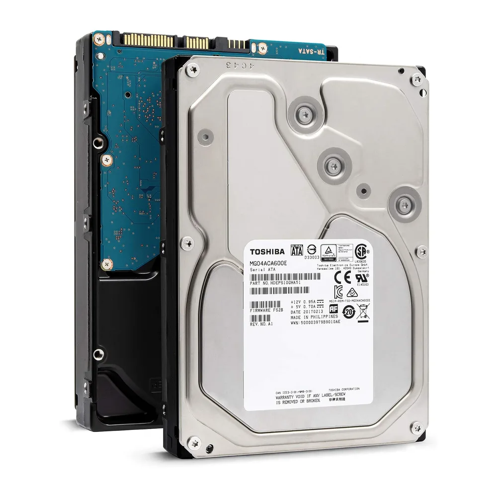 Toshiba MG Series 6TB Interne Festplatte MG04ACA600EY 3,5 Zoll HDD SATA 6Gb/s 7200rpm 128MB Cache — 2