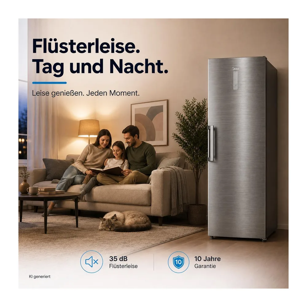 Midea 238L 2-in-1 Gefrierschrank & Kühlschrank — 4