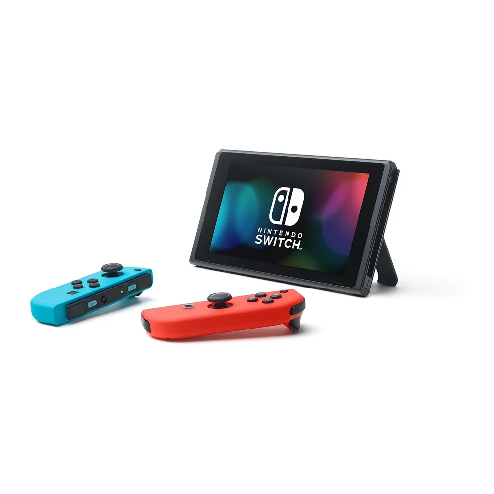 Nintendo Switch 2019 mit Joy-Con - Blau und Rot (Generalüberholt) — 3