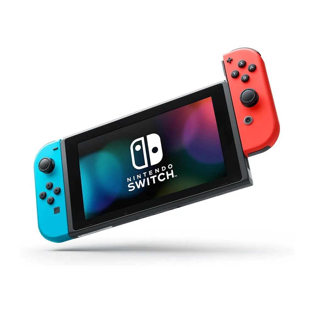 Nintendo Switch 2019 mit Joy-Con - Blau und Rot (Generalüberholt) — 4