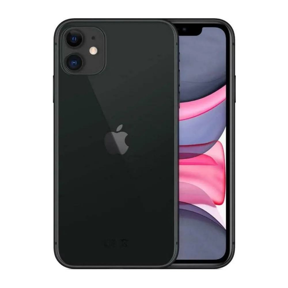 Apple iPhone 11, 64GB, Schwarz (Generalüberholt)