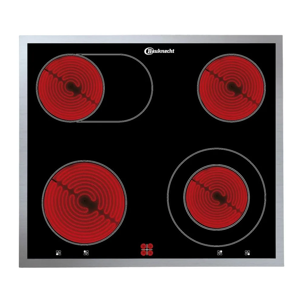 Bauknecht HEKO 466 Hydro Herd-Kochfeld-Kombination /Glaskeramik-Kochfeld (60 cm) / — 3