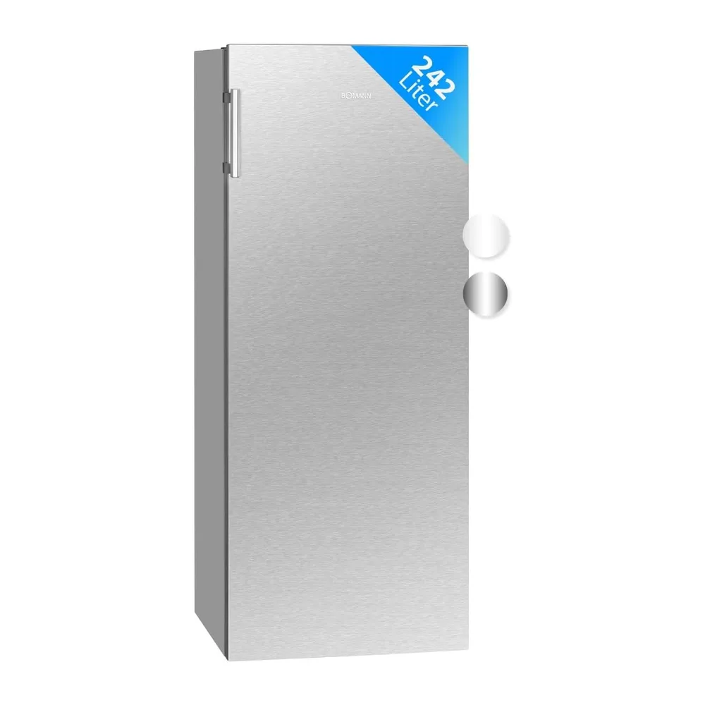 Bomann® Kühlschrank ohne Gefrierfach | Energieklasse E | 143cm | 5 Ablagen | 0°C ~ +8°C | leise 40dB |