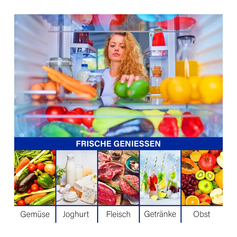 Bomann® Kühlschrank ohne Gefrierfach | Energieklasse E | 143cm | 5 Ablagen | 0°C ~ +8°C | leise 40dB | — 3