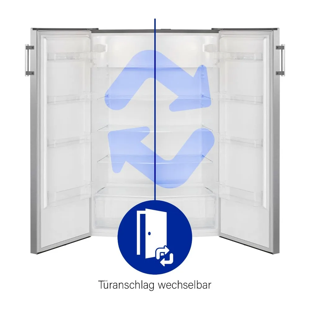 Bomann® Kühlschrank ohne Gefrierfach | Energieklasse E | 143cm | 5 Ablagen | 0°C ~ +8°C | leise 40dB | — 4