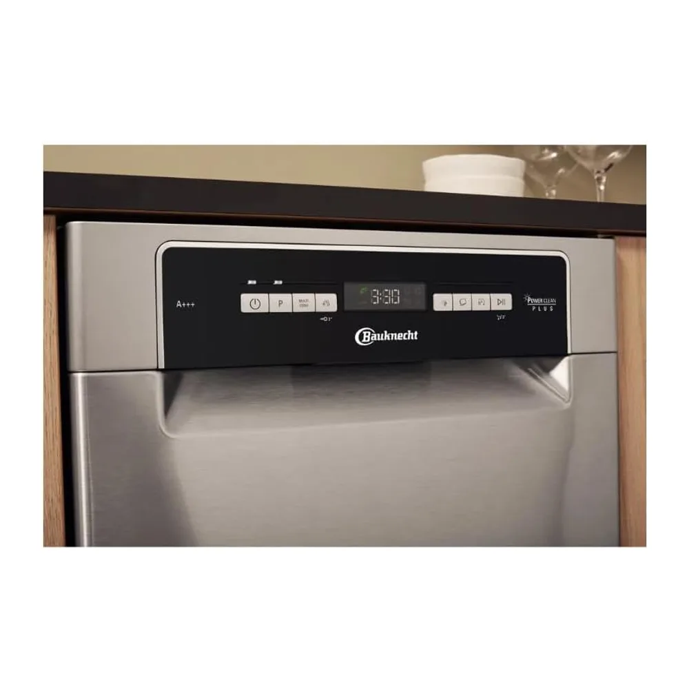 Bauknecht BSUO 3O33 PF X Unterbau Geschirrspüler 45 cm/ 10 — 6