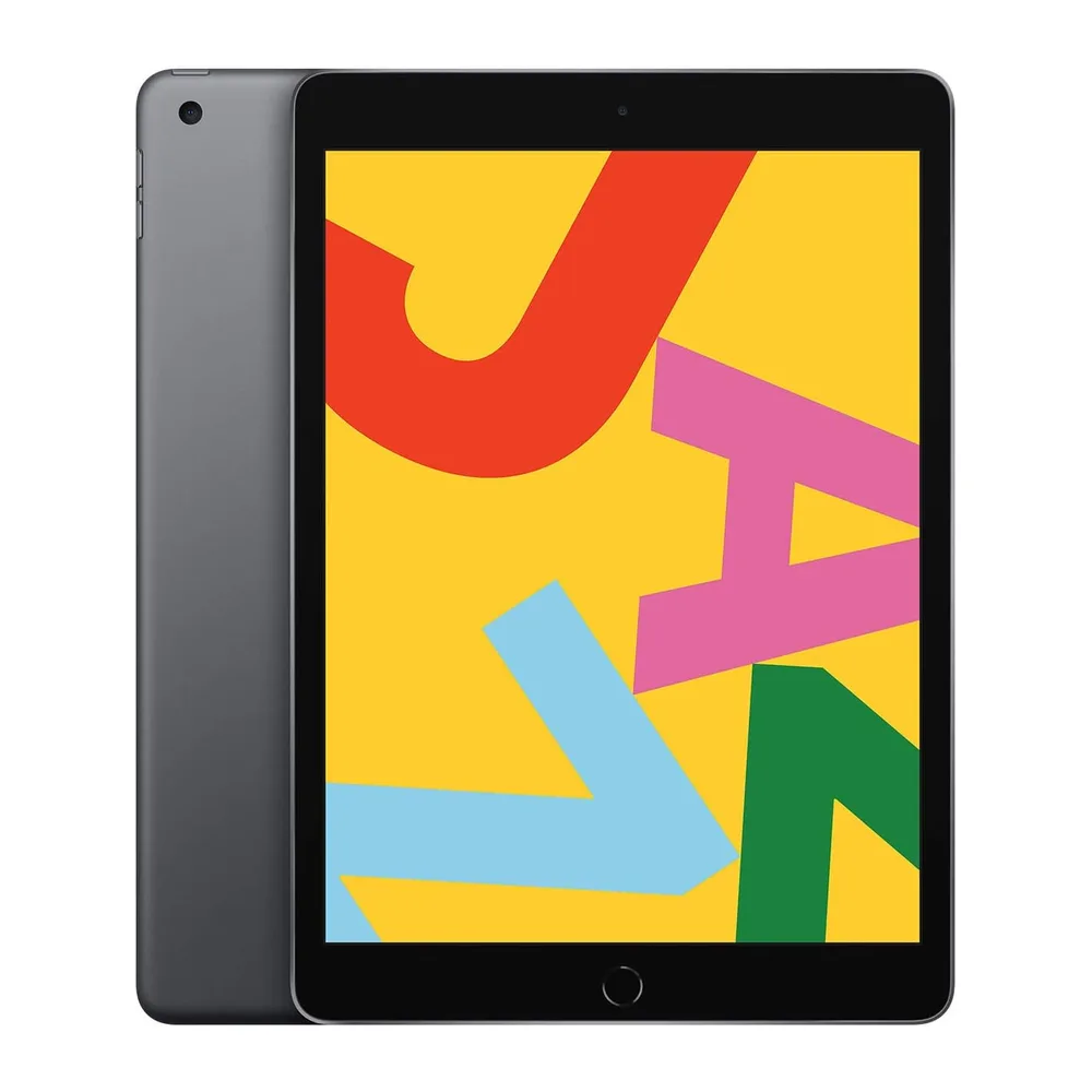 2019 Apple iPad (10.2-zoll, Wi-Fi, 128GB) - Space Grau (Generalüberholt)