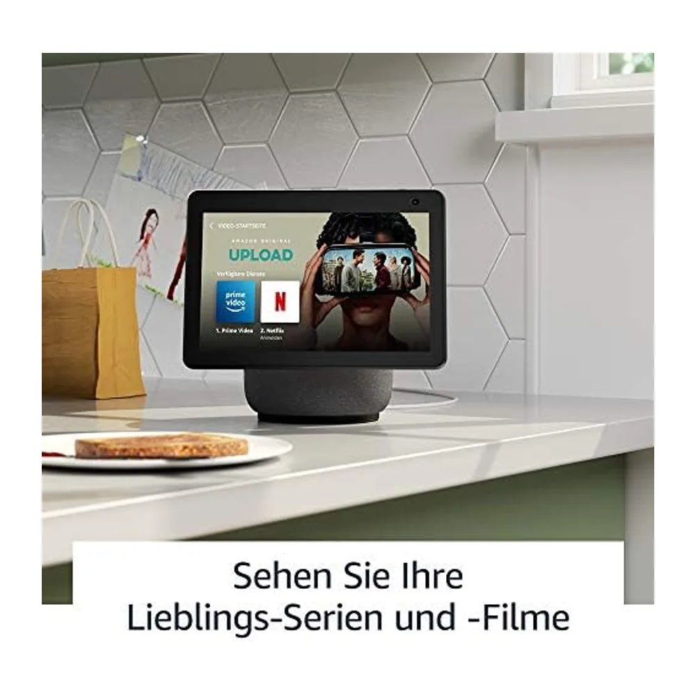 Echo Show 10 (3. Generation, 2020) | Hochauflösendes Smart Display mit Bewegungsfunktion und Alexa, Anthrazit — 4