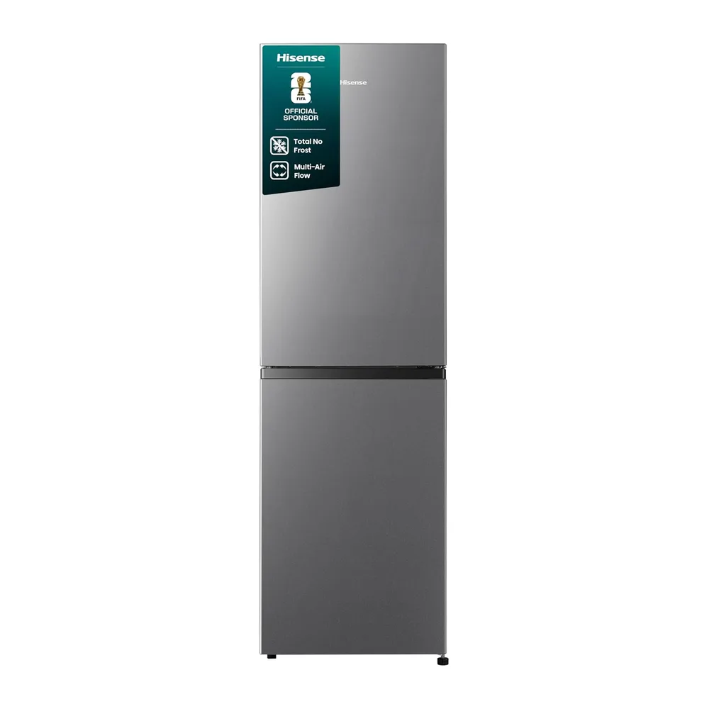 Hisense RB327N4AD2 Kühl-Gefrierkombination/ NoFrostPlus/ Multiflow 360°/ HolidayMode/ FreshZone/ 182,4 cm/