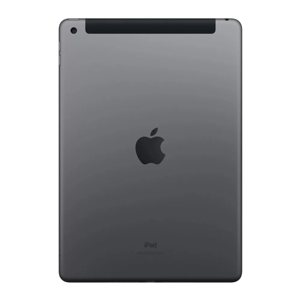 Apple iPad (7. Generation, 10.2-Zoll, 2019), 128GB, Wi-Fi + Cellular, Space Grau (Generalüberholt) — 3