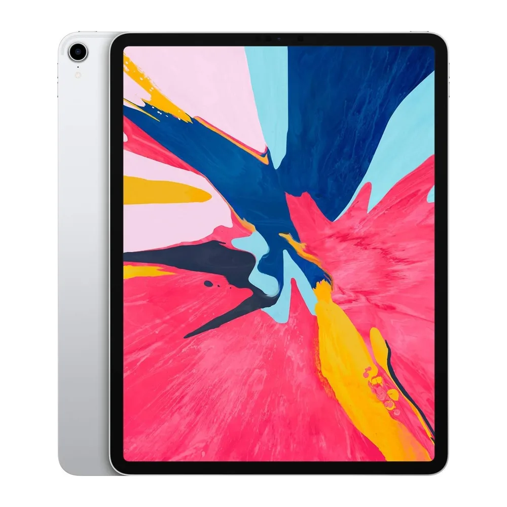 Apple iPad Pro (3. Generation, 12.9-Zoll, 2018), 64GB, Wi-Fi, Silber (Generalüberholt)
