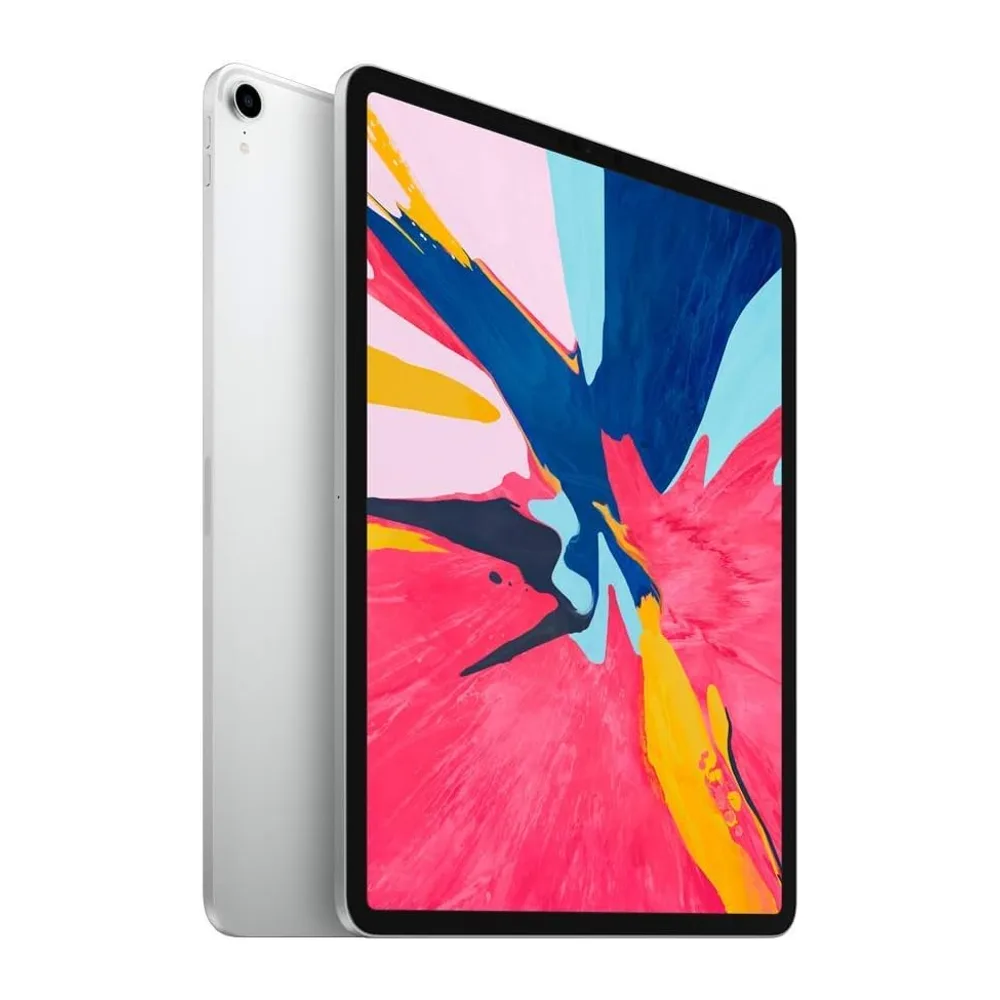 Apple iPad Pro (3. Generation, 12.9-Zoll, 2018), 64GB, Wi-Fi, Silber (Generalüberholt) — 2