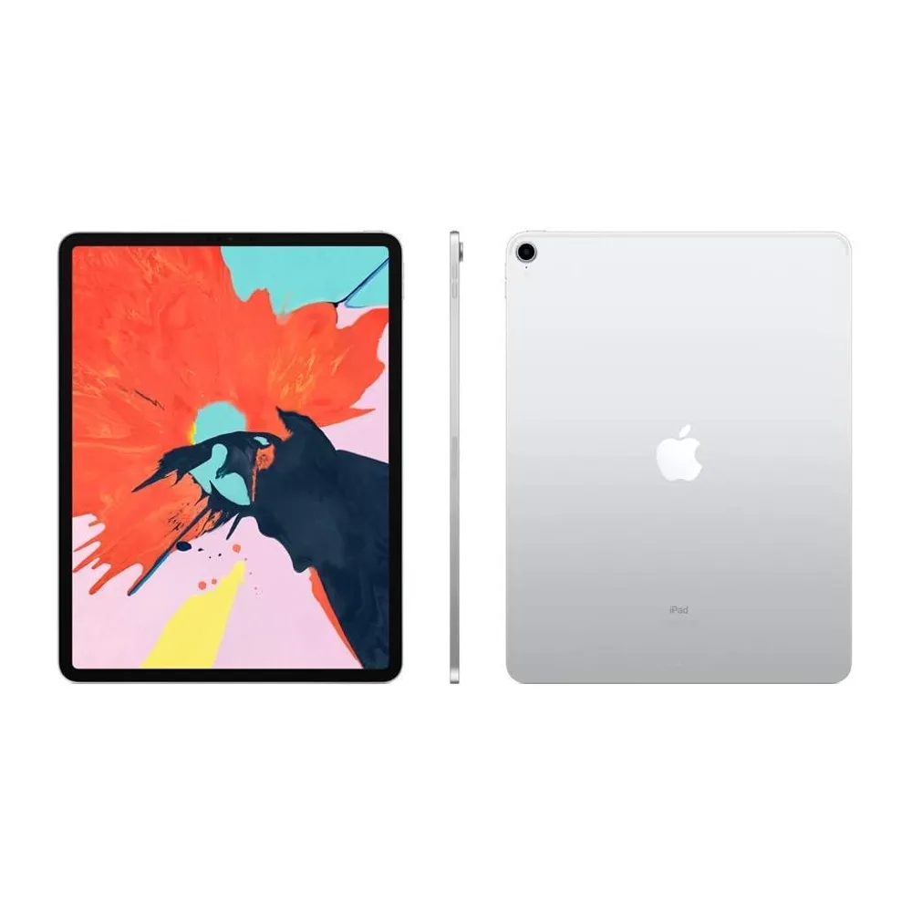 Apple iPad Pro (3. Generation, 12.9-Zoll, 2018), 64GB, Wi-Fi, Silber (Generalüberholt) — 6