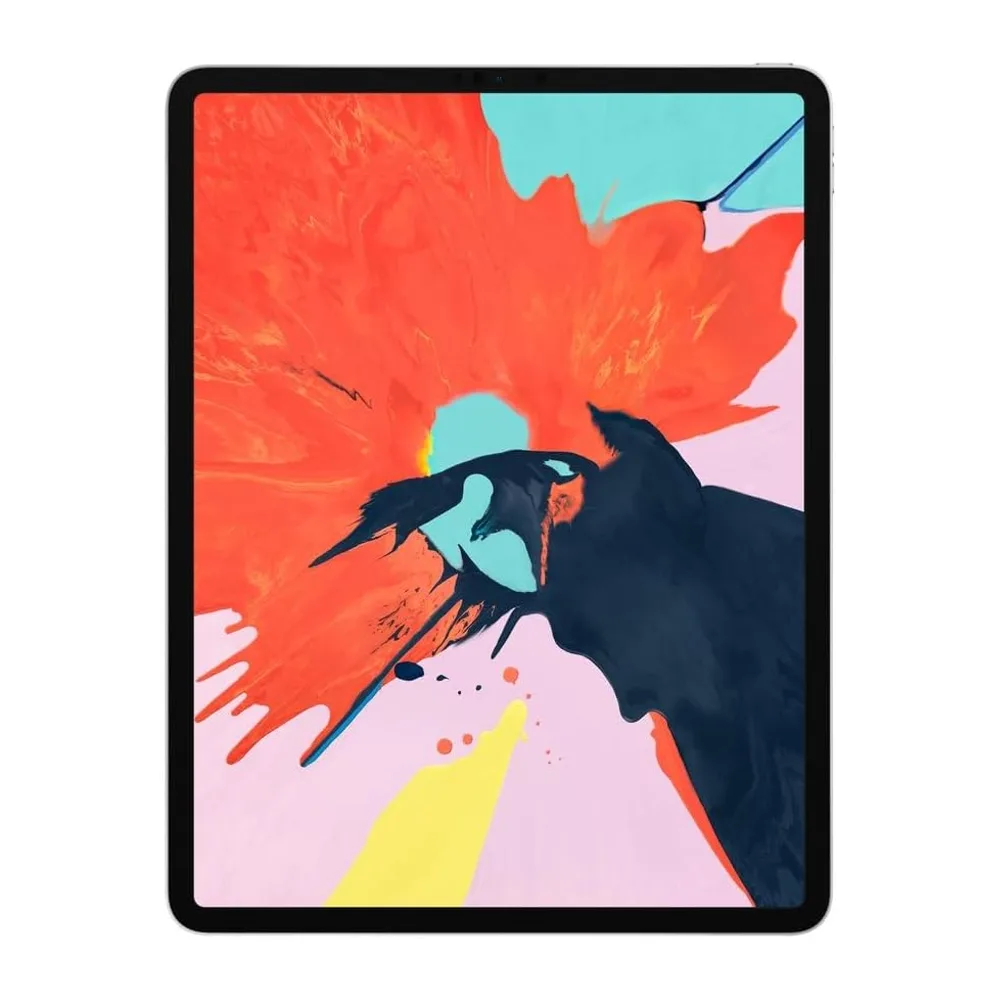 Apple iPad Pro (1. Generation, 11-Zoll, 2018), 256GB, Wi-Fi + Cellular, Silber (Generalüberholt) — 2