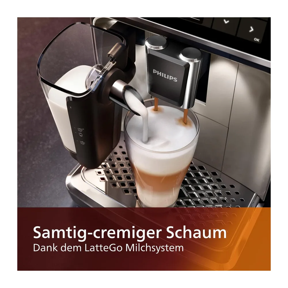 PHILIPS Kaffeevollautomat LatteGo 5400 Serie — 4
