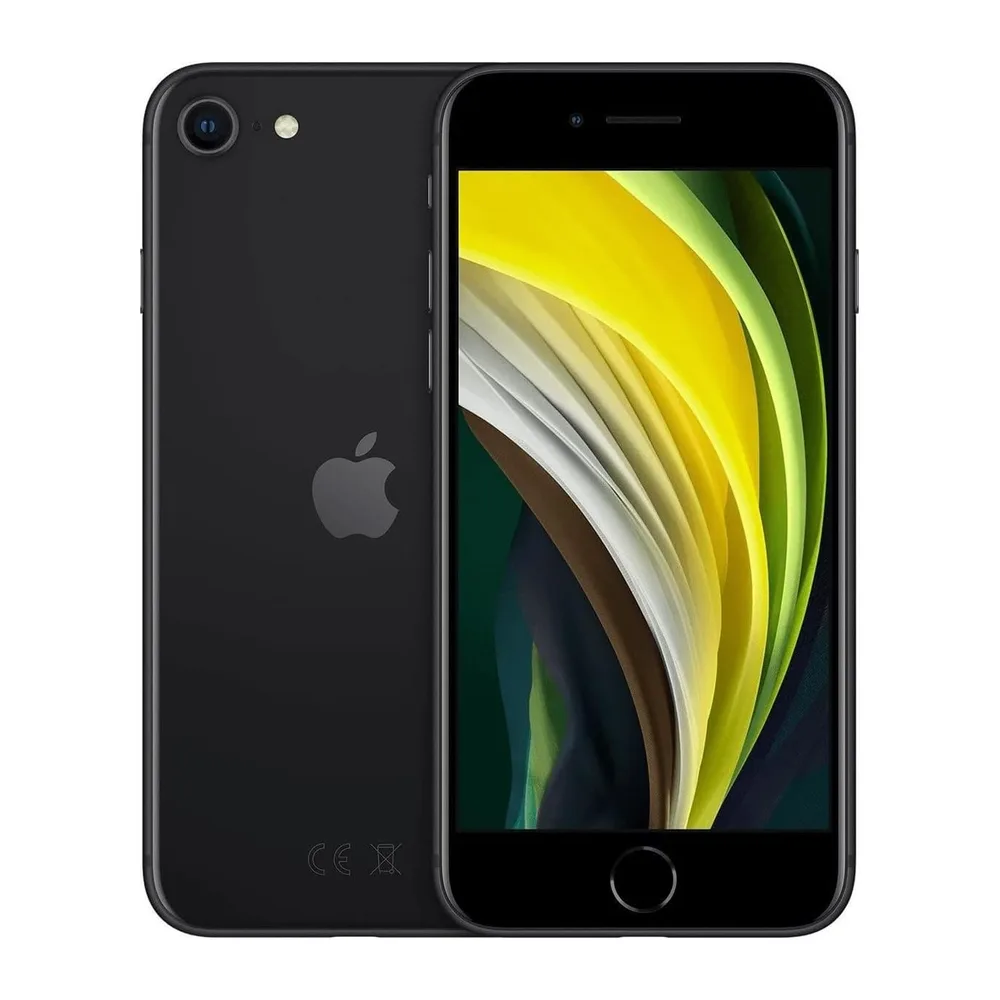 Apple iPhone SE 2, Generation, 64GB, Schwarz (Generalüberholt) — 3