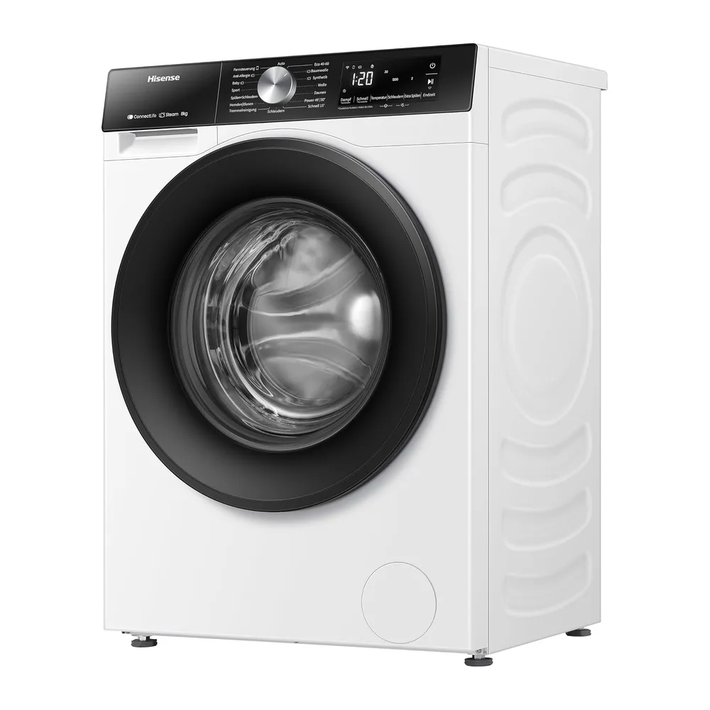 Hisense WF3S8043BW3 Waschmachine mit Dampffunkunktion — 6