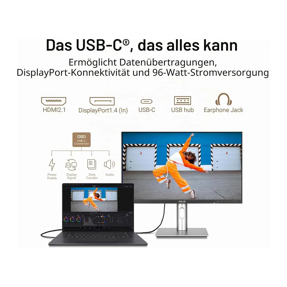 ASUS ProArt PA27JCV 27 Zoll 5K DCI-P3 USB-C Monitor für Mac — 6