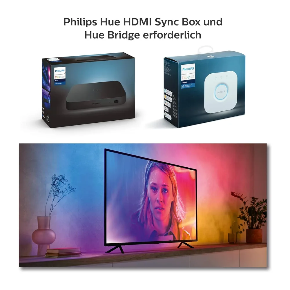 Philips Hue White & Color Ambiance Gradient Lightstrip (65 Zoll) — 5