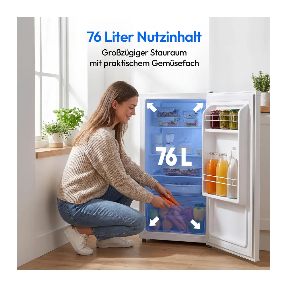 MEDION Kühlschrank ohne Gefrierfach 76 Liter — 3