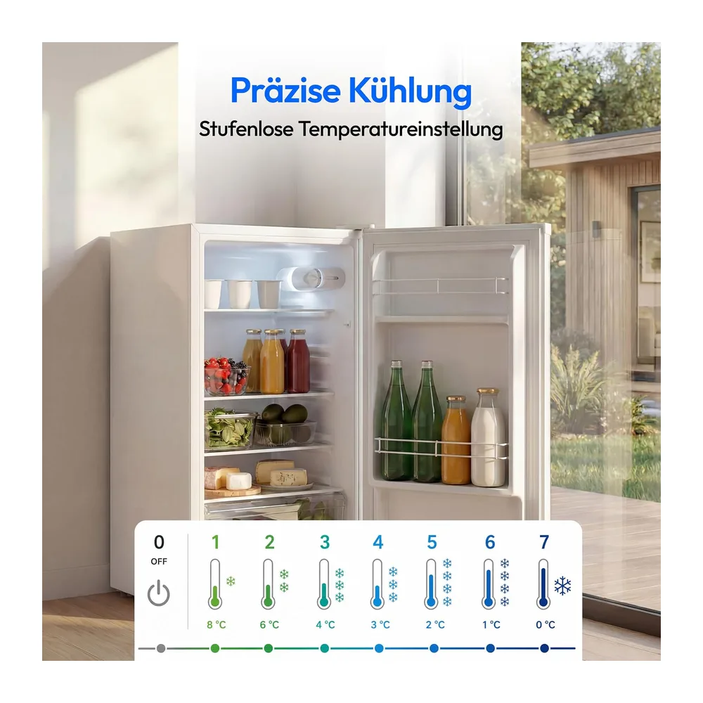 MEDION Kühlschrank ohne Gefrierfach 76 Liter — 4