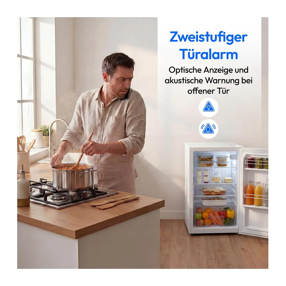 MEDION Kühlschrank ohne Gefrierfach 76 Liter — 5