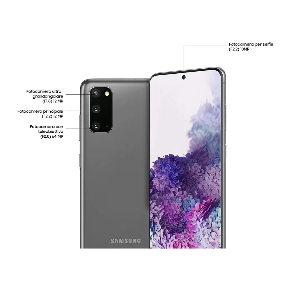 Samsung Galaxy S20 128GB - Cosmic Grey (Generalüberholt) — 3