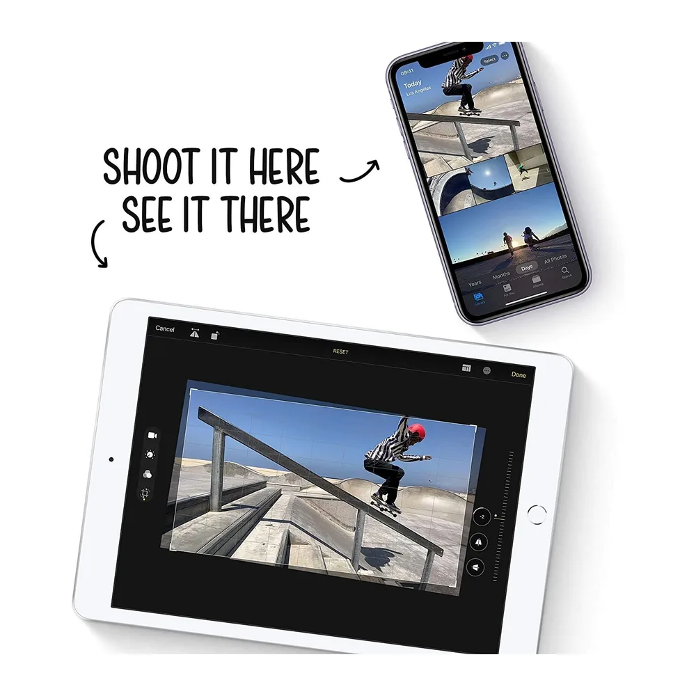 2020 Apple iPad (10,2-zoll, Wi-Fi + Zellular, 32GB) Space Grau (Generalüberholt) — 5