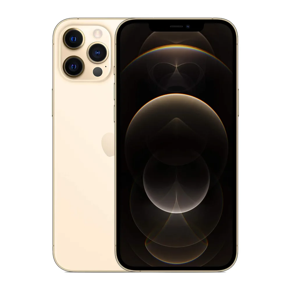 Apple iPhone 12 Pro Max, 128GB, Gold - (Generalüberholt)