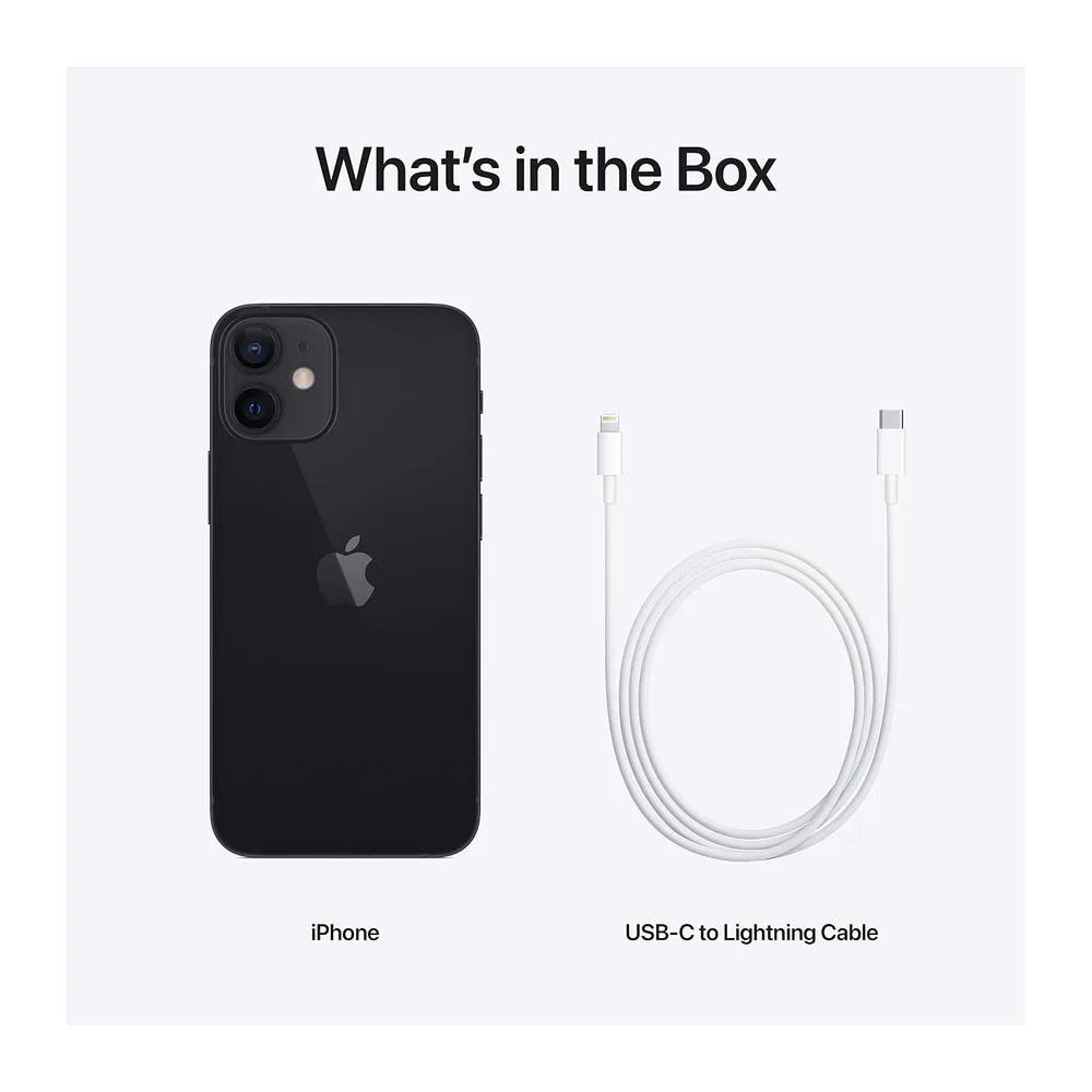 Apple iPhone 12 mini, 128GB, Schwarz - (Generalüberholt) — 6