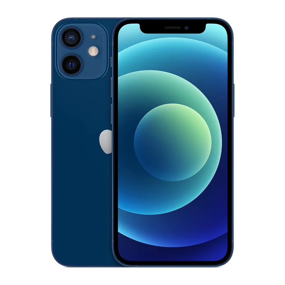 Apple iPhone 12 mini, 128GB, Blau - (Generalüberholt)