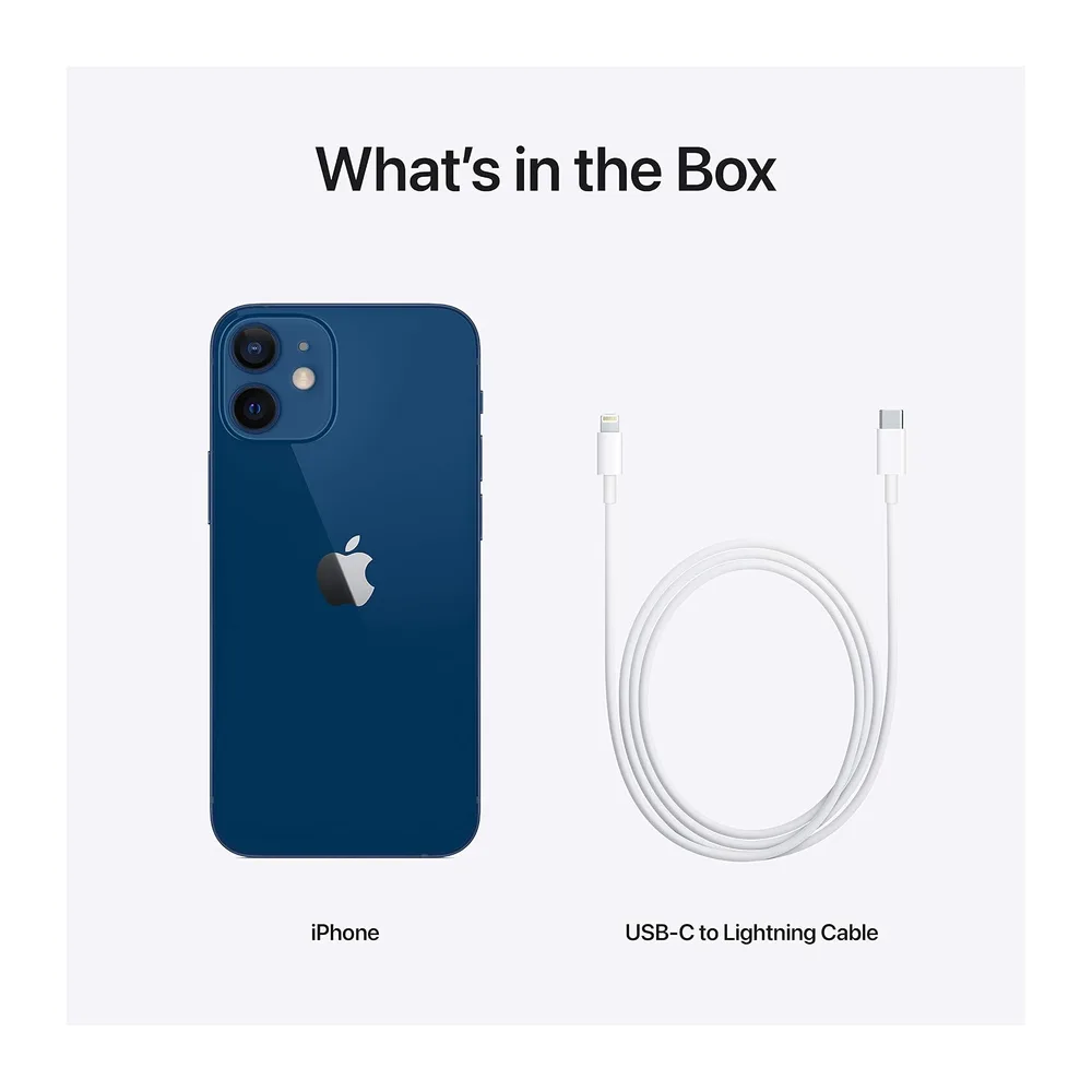 Apple iPhone 12 mini, 128GB, Blau - (Generalüberholt) — 6