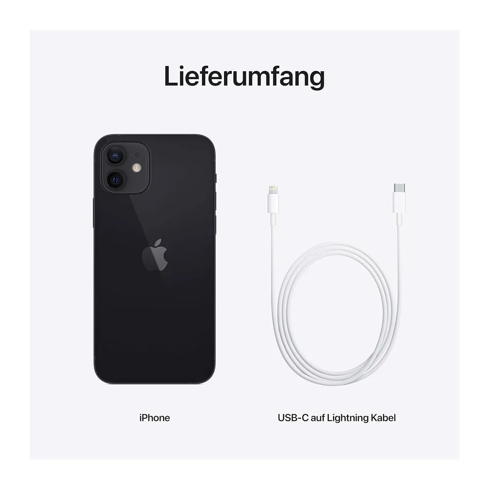Apple iPhone 12, 64GB, Schwarz (Generalüberholt) — 6