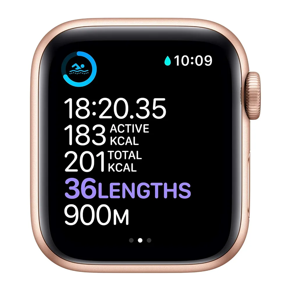 Apple Watch Series 6 (GPS, 40MM) Aluminiumgehäuse Gold mit Rosa Sand Sportarmband (Generalüberholt) — 3