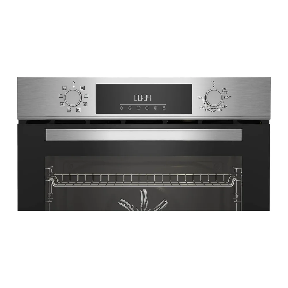 Beko Einbau-Backofen BBIM12300X, b300, 60 cm Backofen, 72 l Volumen, Dampfreinigung SteamShine, 8 Heizarten, — 3