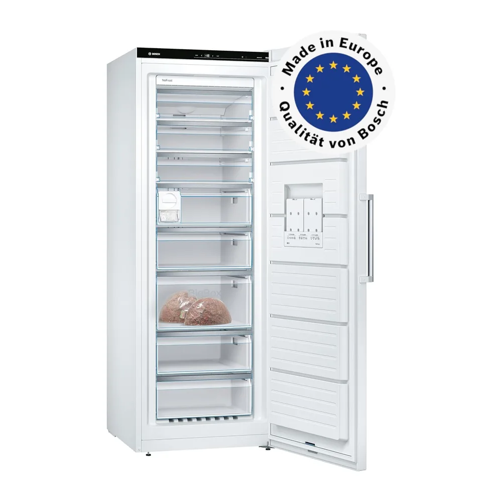 Bosch Serie 6 Freistehender Gefrierschrank 191 x 70 cm Weiß GSN58AWCV [Energieklasse C] — 2