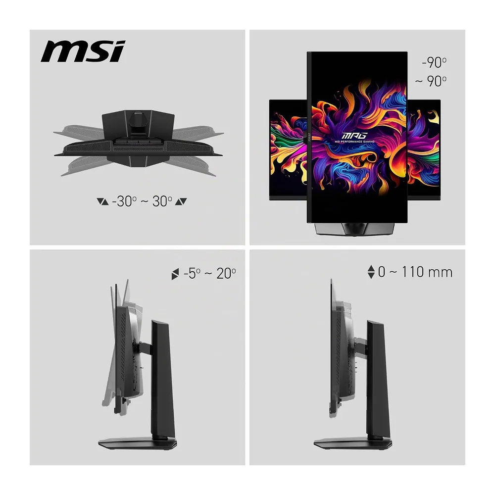 MSI MPG 271QRDE QD-OLED X50 Gaming Monitor — 4