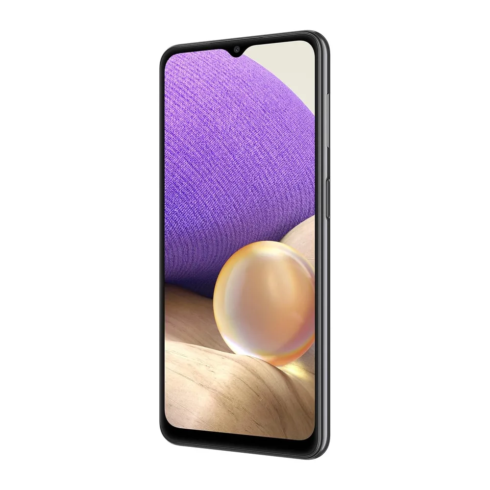 2021 Samsung Galaxy A32 Dual SIM, 128GB, 4GB RAM, Tolles Schwarz (Generalüberholt)